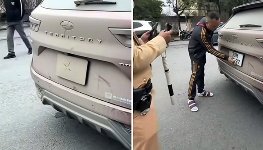 Ý thức Giao thông: Cục CSGT lý giải việc xử phạt tài xế Ford Territory vì để bùn đất che kín biển số